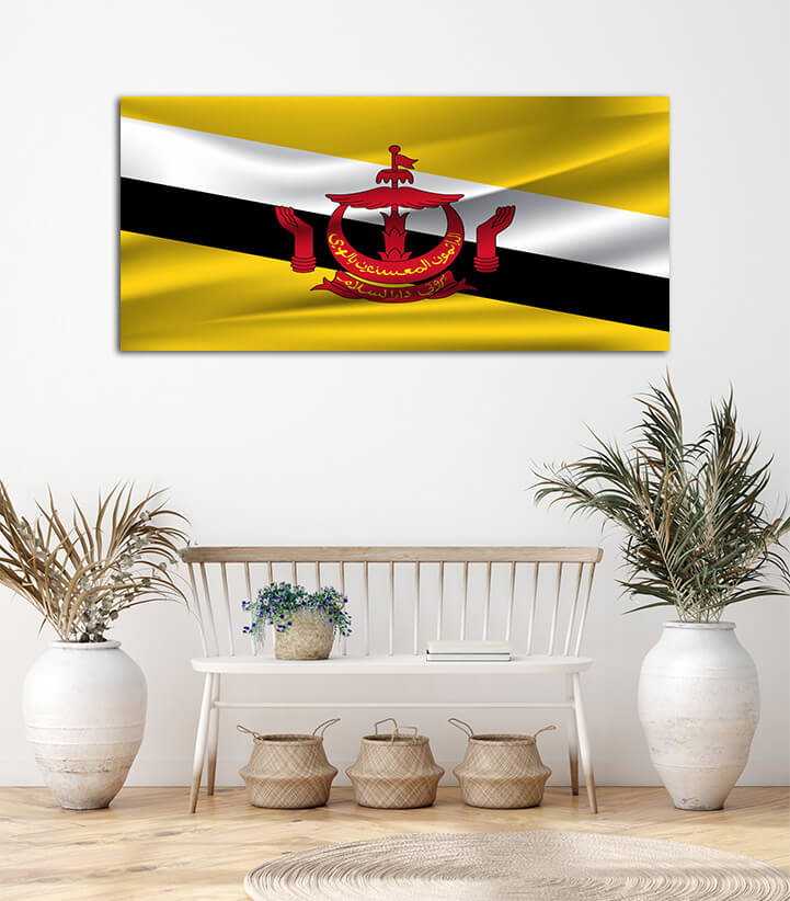 R7 0034 ML 0040 Brunei Waving Flag AOAY4029