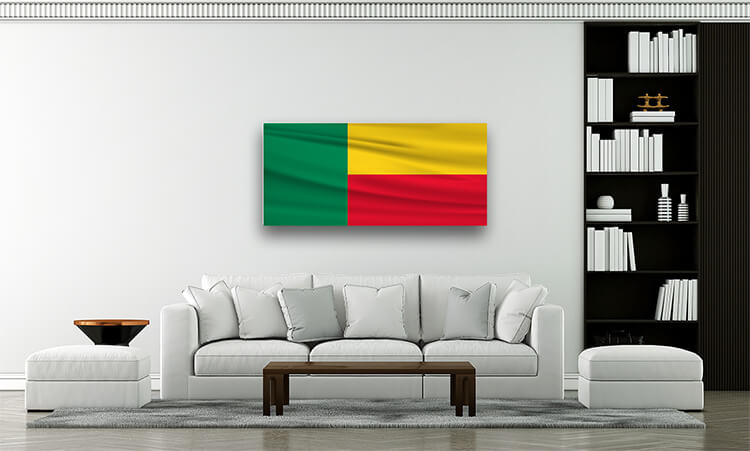 R8 0021 ML 0002 Benin Waving Flag AOAY4266