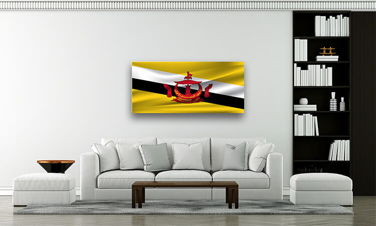 R8 0033 ML 0040 Brunei Waving Flag AOAY4029