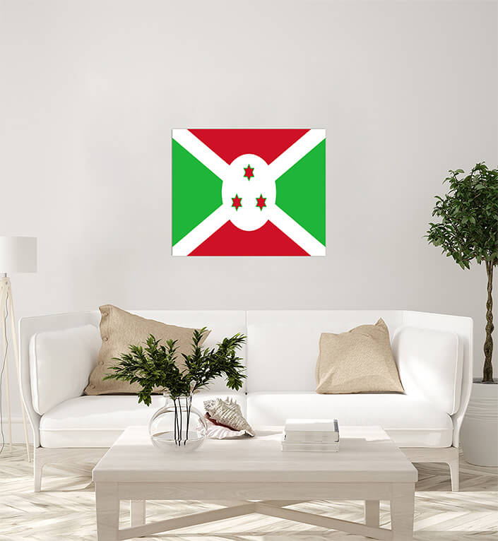 M2 0006 MP 0010 Burundi Flag AOAY4141