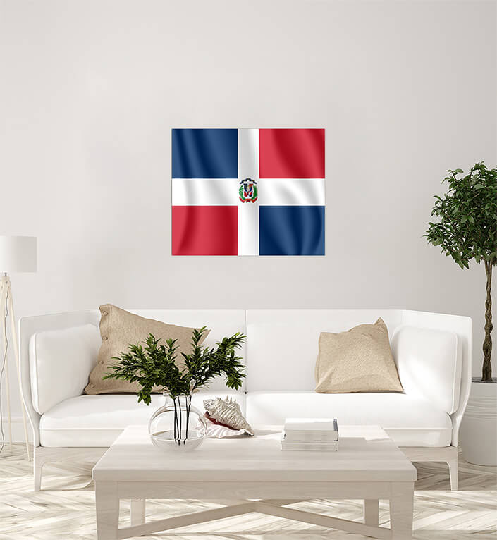 M2 0011 MP 0015 Dominican Republic Waving Flag AOAY4237