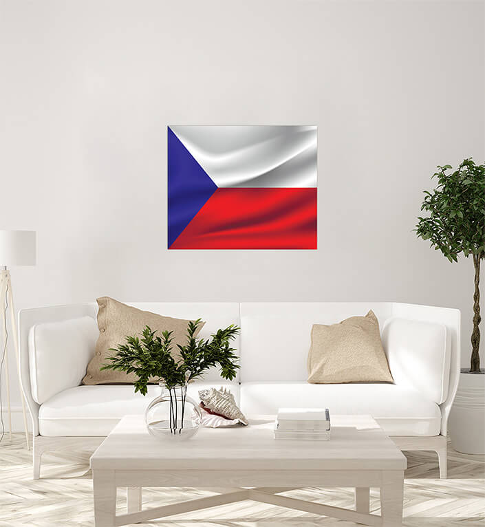 M2 0020 MP 0024 Czech Republic waving Flag AOAY4010