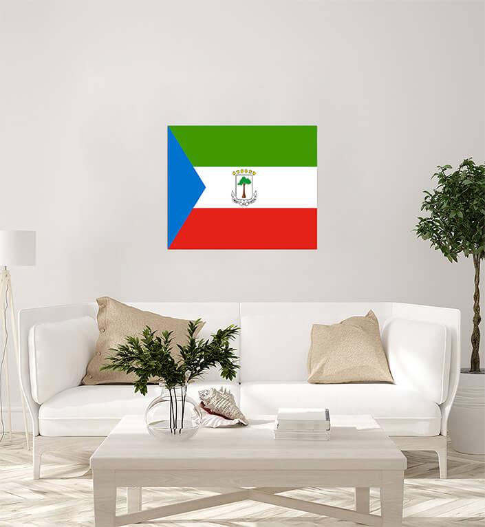 M2 0026 MP 0030 Equatorial Guinea Flag AOAY4204