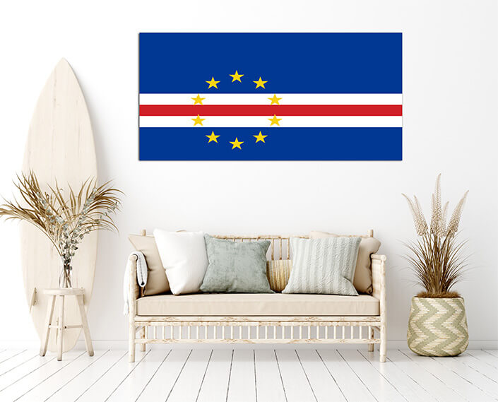 M3 0008 MP2 0001 Cape Verde (Cabo Verde) Flag AOAY4214