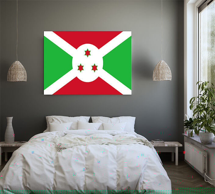 M4 0006 MP 0010 Burundi Flag AOAY4141