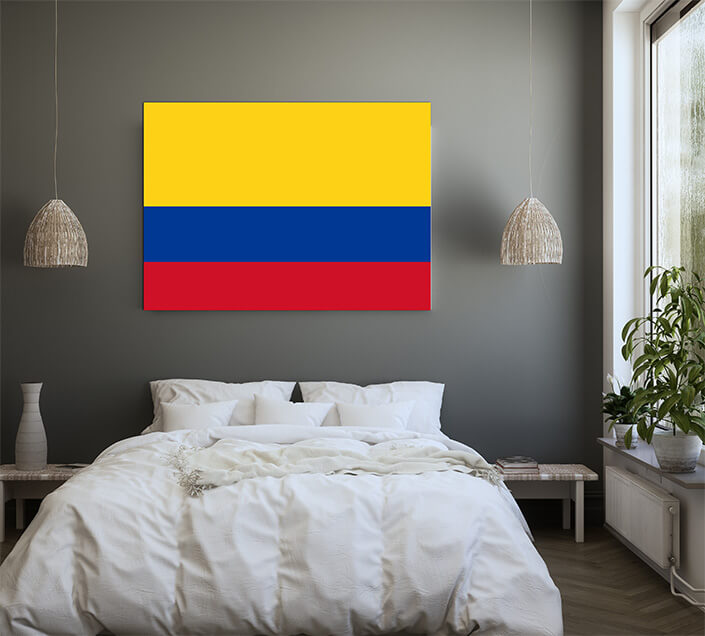M4 0019 MP 0023 Colombia Flag AOAY4128