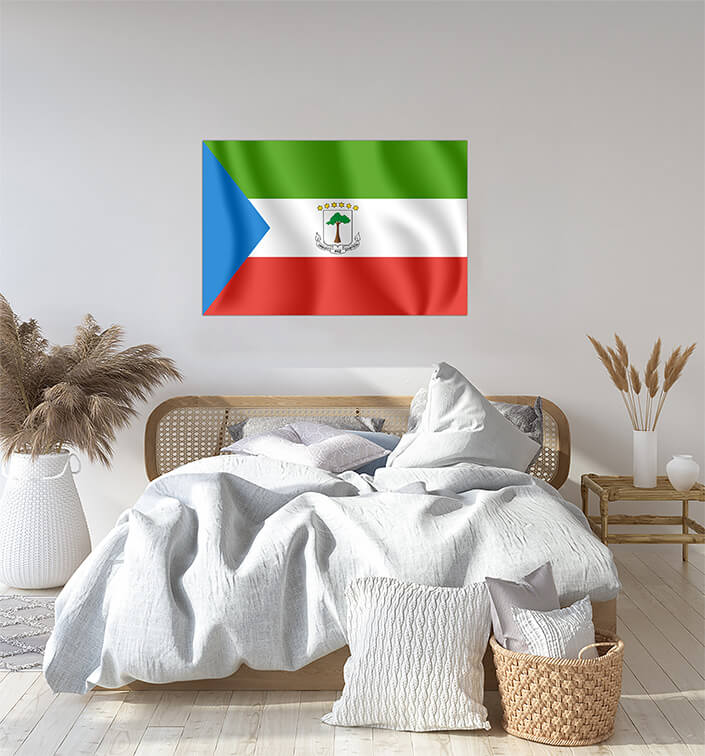 M5 0007 MP 0011 Equatorial Guinea Waving Flag AOAY4203 Copy