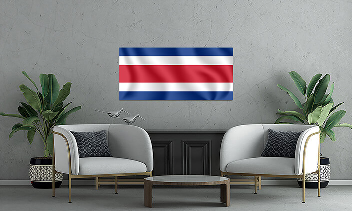 M6 0003 MP2 0015 Costa Rica Waving Flag AOAY4138