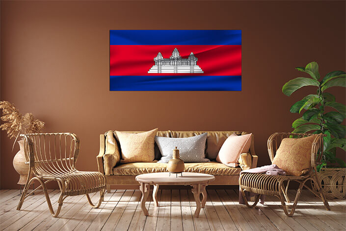 M6 0003 MP 0007 Cambodia Waving Flag AOAY4027
