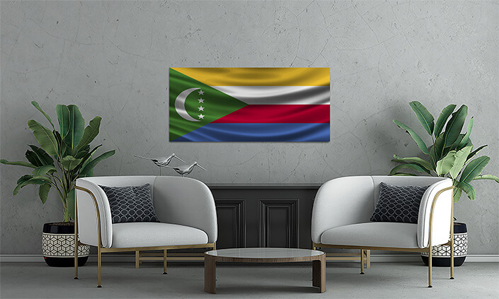 M6 0005 MP2 0017 Comoros Waving Flag AOAY4253