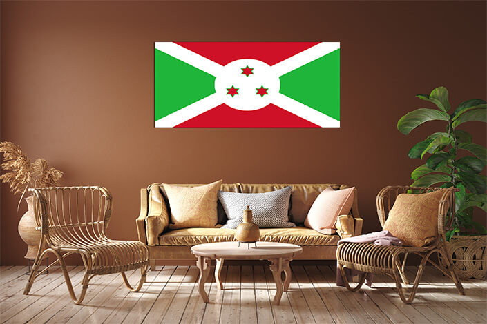 M6 0006 MP 0010 Burundi Flag AOAY4141