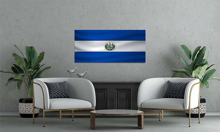 M6 0013 MP2 0007 El Salvador Waving Flag AOAY4309