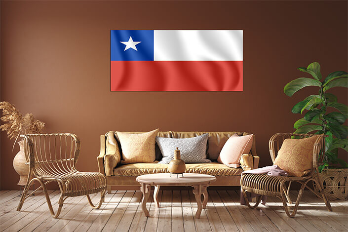 M6 0030 MP 0002 Chile Waving Flag AOAY4148