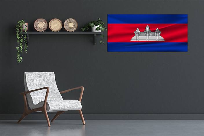 M7 0003 MP 0007 Cambodia Waving Flag AOAY4027