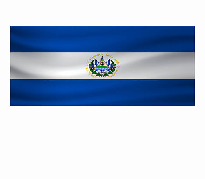 M7 0014 MP2 0007 El Salvador Waving Flag AOAY4309