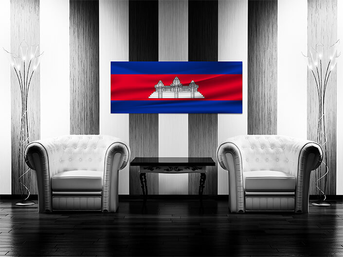 M8 0003 MP 0007 Cambodia Waving Flag AOAY4027