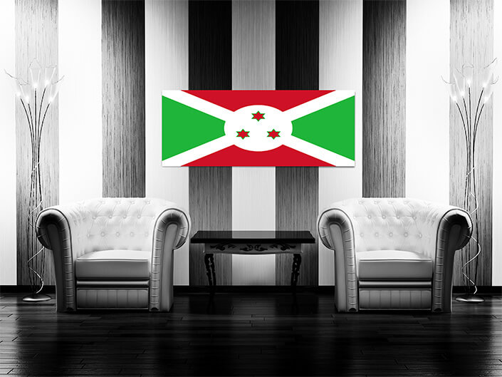 M8 0006 MP 0010 Burundi Flag AOAY4141