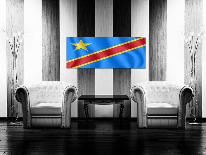 M8 0014 MP 0018 Congo Waving Flag AOAY4165