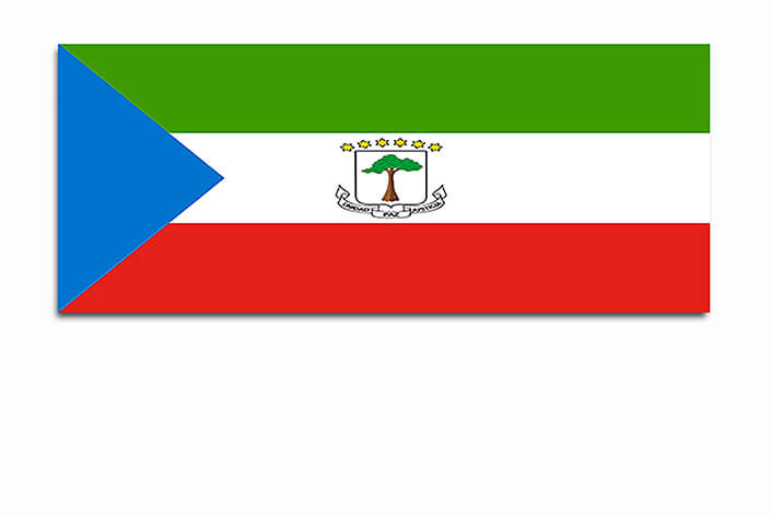 M9 0026 MP 0030 Equatorial Guinea Flag AOAY4204