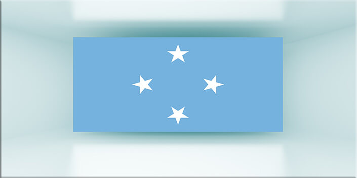 WEB01 0034 MP 0046 Micronesia Flag AOAY4331