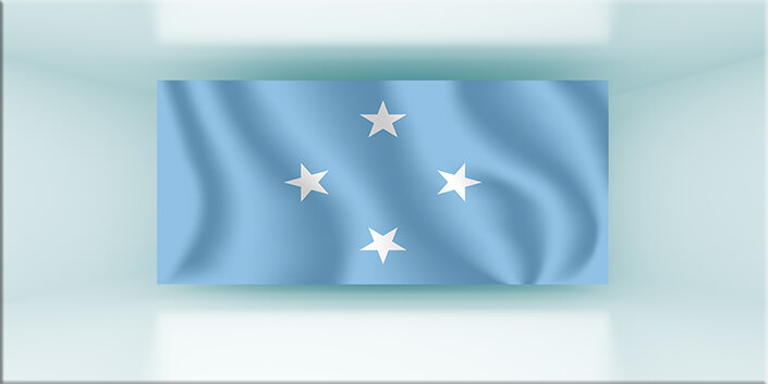 WEB01 0035 MP 0045 Micronesia Waving Flag AOAY4330