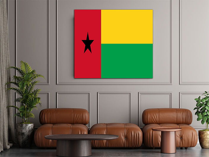WEB02 0006 MP 0015 Guinea Bissau Flag AOAY4085