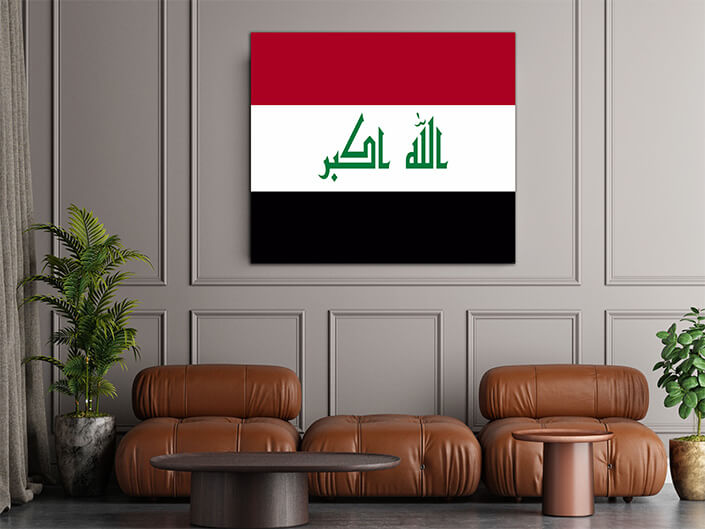 WEB02 0017 MP 0004 Iraq Flag AOAY4024
