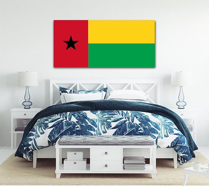 WEB02 0018 MP 0015 Guinea Bissau Flag AOAY4085