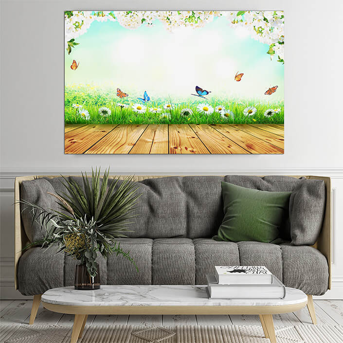 WEB02 0037 ML 0026 46962980 blossoming tree in spring with butterfly AOAY4434