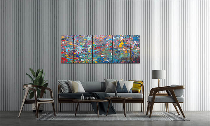 WEB02 0046 ML 0026 32078660 abstract colorful oil paint brush strokes mixing on wood AOAY3952