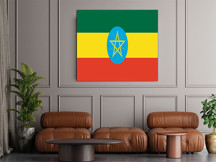 WEB02 0048 MP 0023 Ethiopia Flag AOAY4306