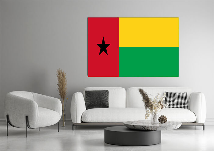WEB03 0015 MP 0015 Guinea Bissau Flag AOAY4085