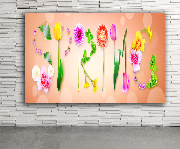 WEB03 0026 ML 0079 39032148 flowers and herbs with word spring creative floral composition AOAY4383