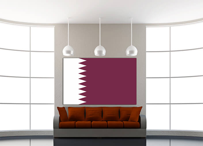 WEB04 0012 MP 0024 Qatar Flag AOAY4078