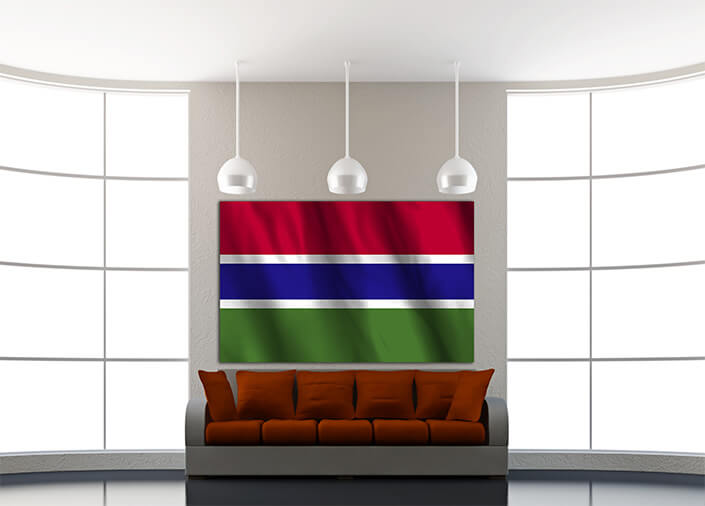 WEB04 0016 MP 0020 Gambia Waving Flag AOAY4290
