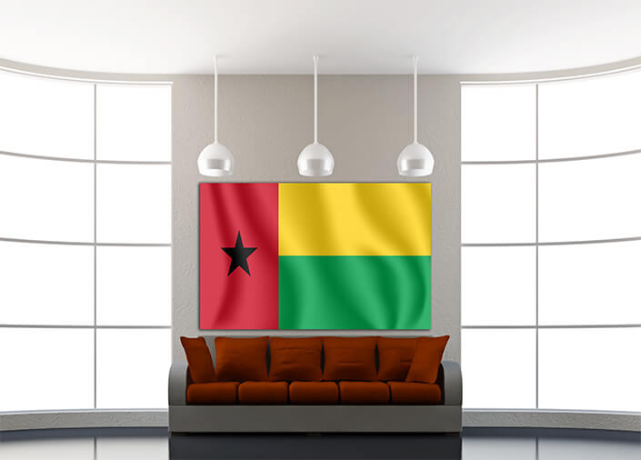 WEB04 0022 MP 0014 Guinea Bissau Waving Flag AOAY4084
