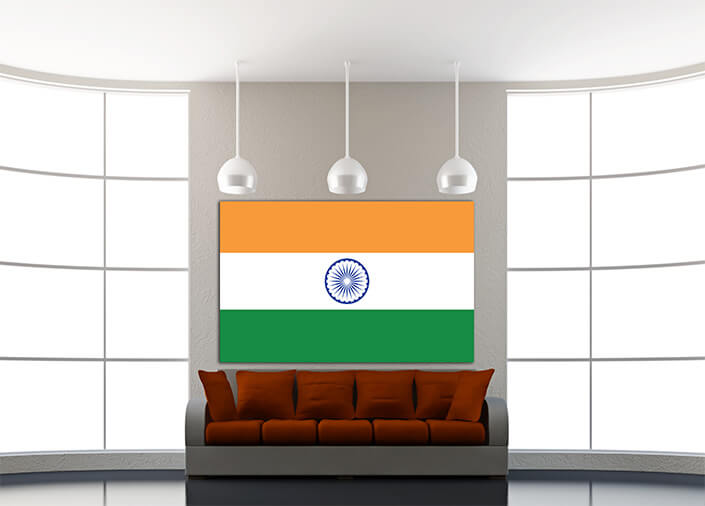 WEB04 0027 MP 0009 India Flag AOAY4053