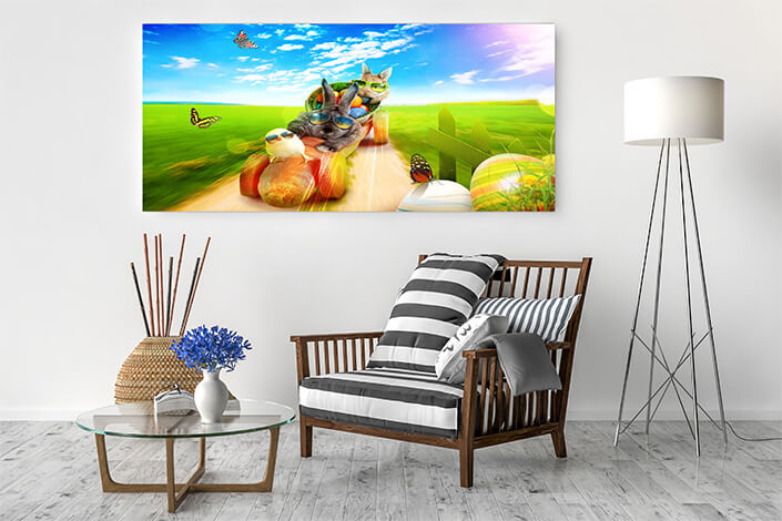 WEB04 0041 ML 0048 45185212 funny easter bunny happy easter holiday concept AOAY4413