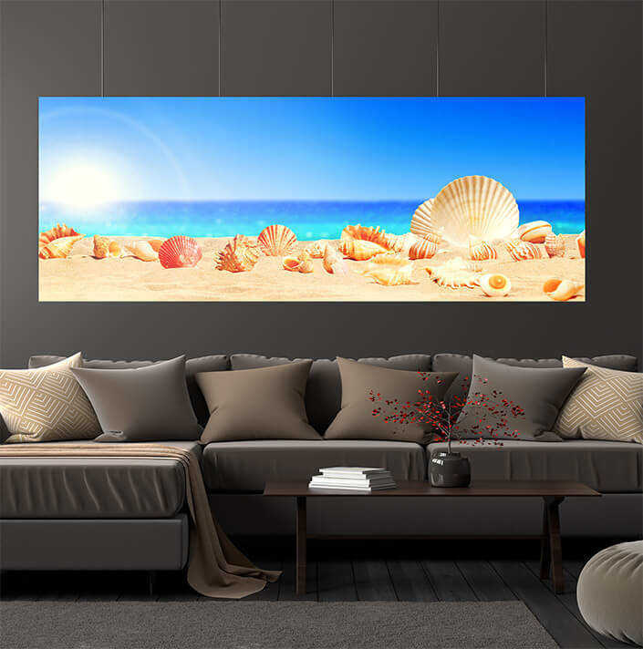 WEB06 0003 ML 0033 46944262 seashells on tropical beach summer holiday AOAY4427