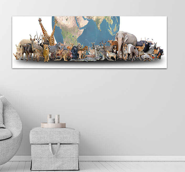 WEB06 0003 MP Panoramic 0004 18375064 animal of the world with planet earth AOAY3512