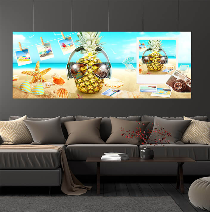 WEB06 0022 ML 0013 47159190 creative pineapple with sunglasses on summer AOAY4448