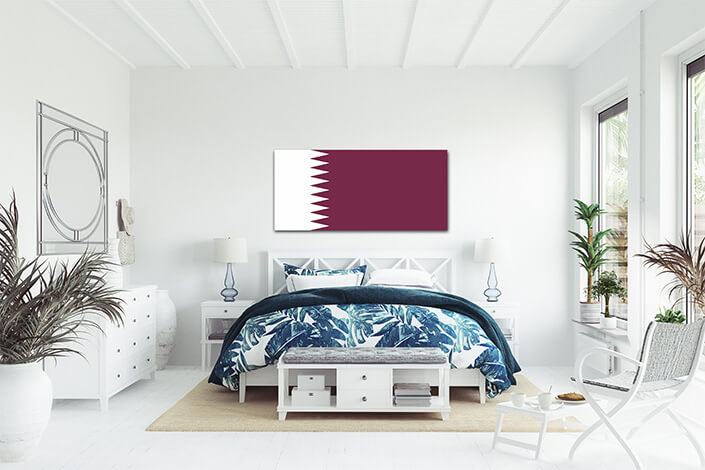 WEB07 0009 MP 0024 Qatar Flag AOAY4078
