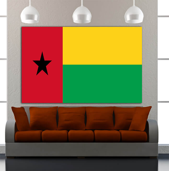 WEB07 0021 MP 0015 Guinea Bissau Flag AOAY4085