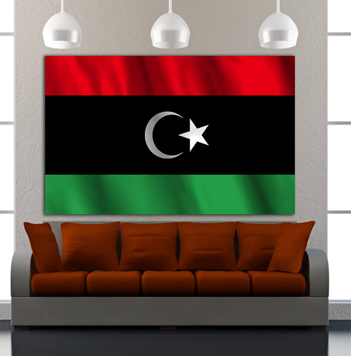 WEB07 0037 MP 0049 Libya Waving Flag AOAY4303