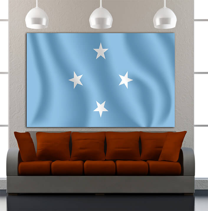 WEB07 0041 MP 0045 Micronesia Waving Flag AOAY4330