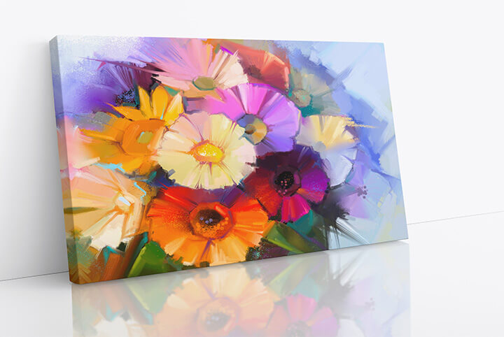 WEB09 0007 M1 22744592 oil painting still life daisy gerbera flowers AOAY3827