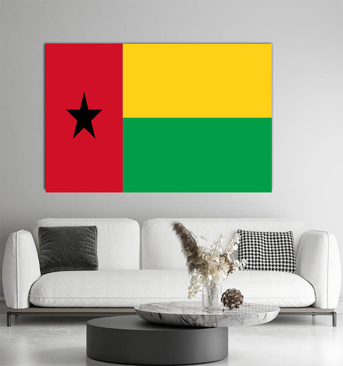 WEB09 0015 MP 0015 Guinea Bissau Flag AOAY4085