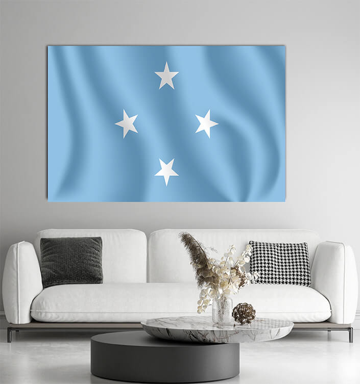 WEB09 0035 MP 0045 Micronesia Waving Flag AOAY4330