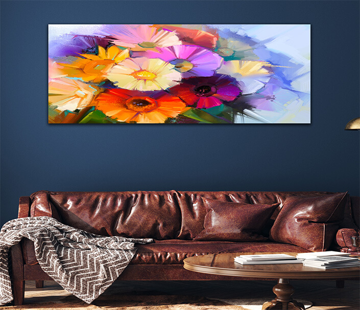 WEB 01 0034 ML 0007 22744592 oil painting still life daisy gerbera flowers AOAY3827