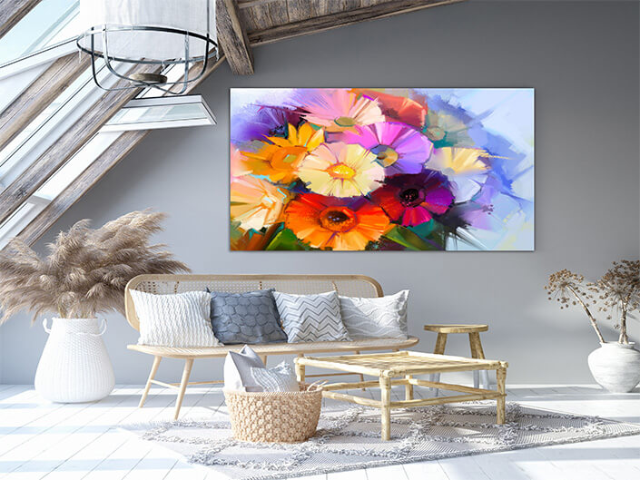 WEB 03 0037 ML 0007 22744592 oil painting still life daisy gerbera flowers AOAY3827